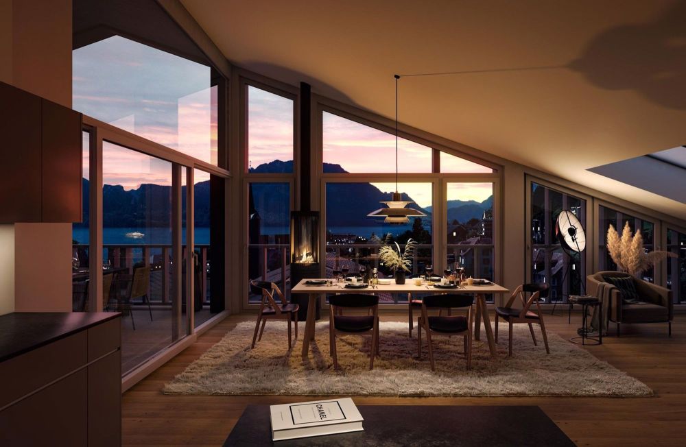 Attraktive Dachwohnung am Vierwaldstättersee Baustart erfolgt! - Bild 2