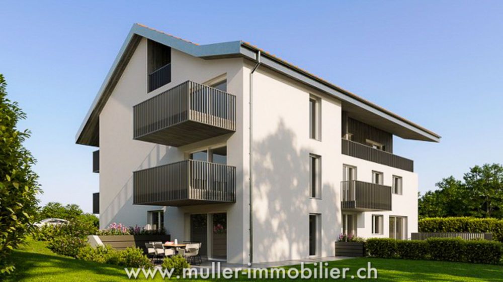 Prächtiges neues Dachgeschoss in Chavannes-les-Forts, Siviriez - Bild 1