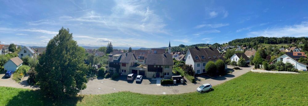 Top Attika-Wohnung, modern, grosszügig, luxuriös, ruhig - Aussicht Bollebärg