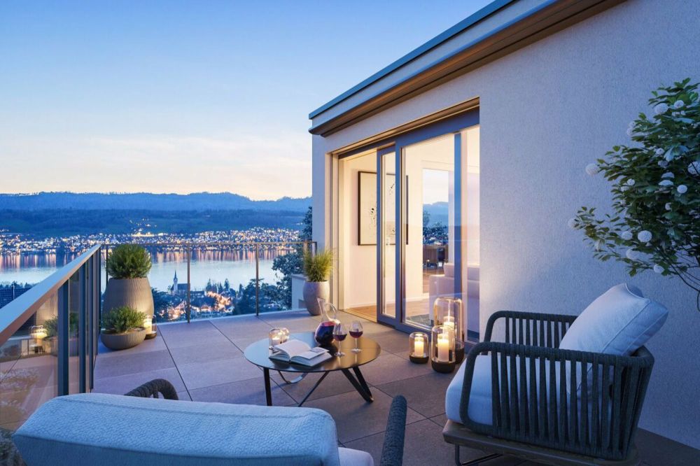 Neubau: Exklusives 4.5-Zimmer-Penthouse mit traumhafter See- und Alpensicht - Bild 1