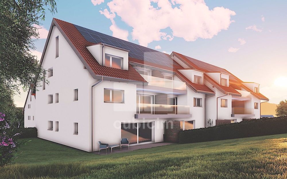 Appartement neuf de 3.5 pièces en rez-de-jardin - Bild 1