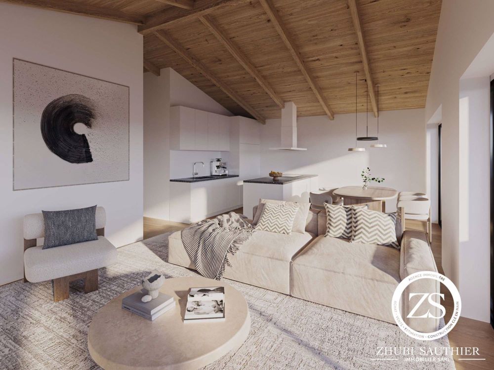 Dachgeschoss von 4.5 Zimmern - Residenz "Les Combes" App. 04 - Bild 3