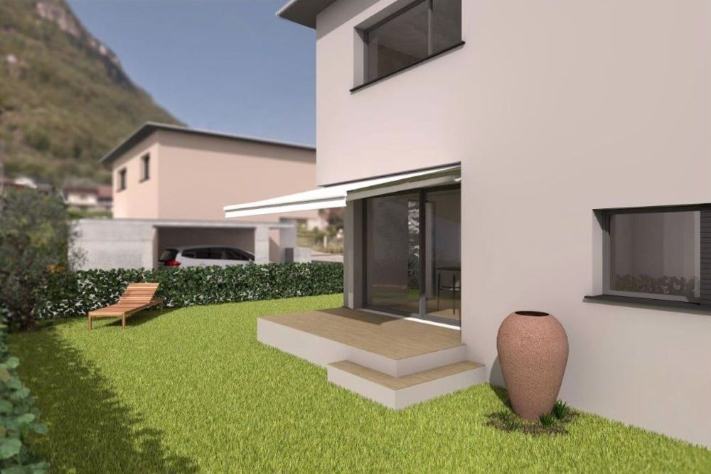 Einfamilienhaus mit Garten und freier Aussicht - Bild 1