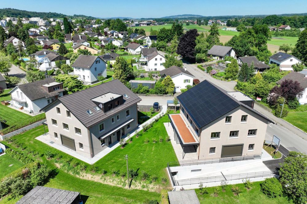 Neues exklusives 6 - 7.5-Zimmer Doppeleinfamilienhaus - DJI_0014
