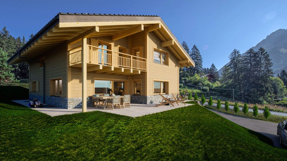 Zu verkaufen, Chalet auf Plan, 1882 Gryon, Ref 4835595 - Bild 1