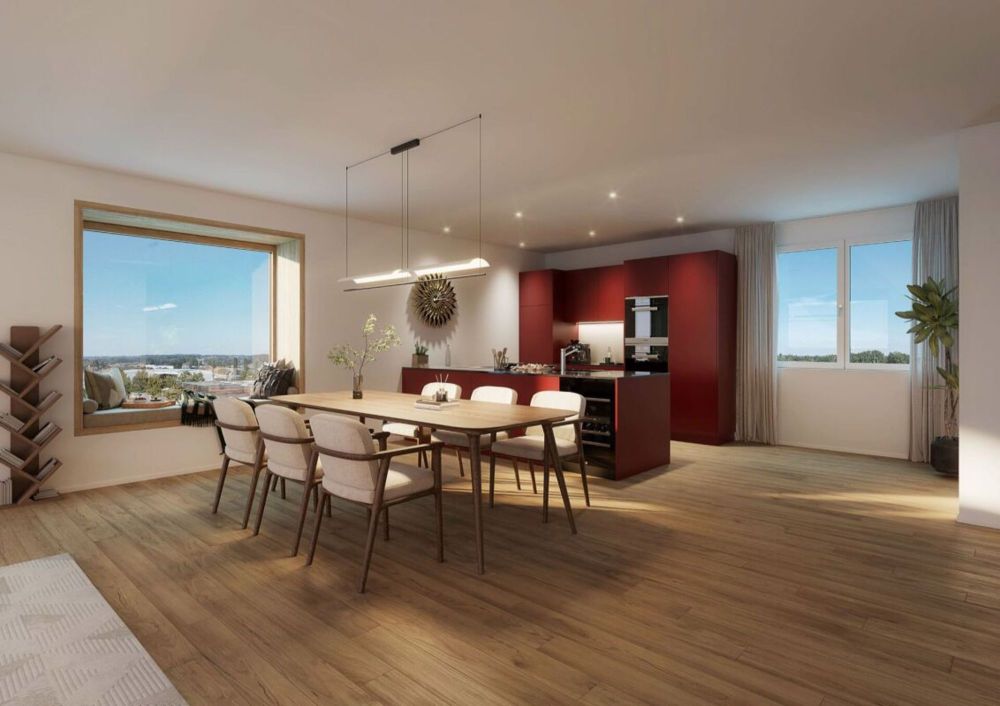 Neubauprojekt «Fliedergarten» - modernes Wohnen mit Stil und Nachhaltigkeit - luxuriöse Attikawohnung - Bild 9