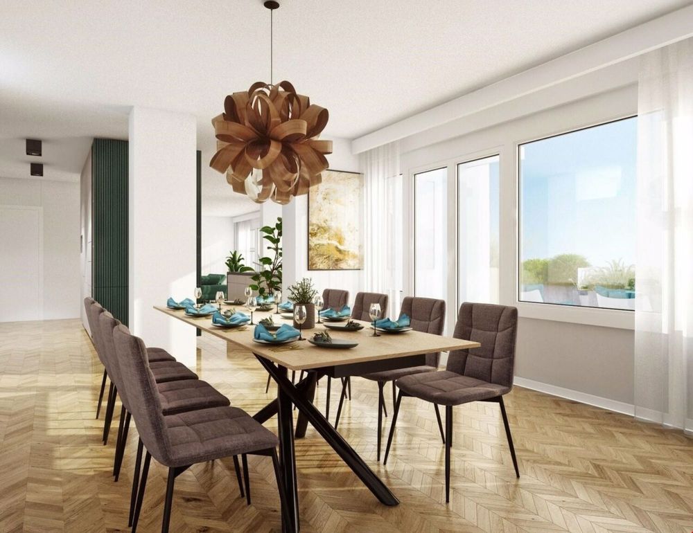 EXKLUSIV: 175M2 WOHNTRAUM AM ZENTRUMSPLATZ IN SCHÖNBÜHL - Visualisierung Esszimmer