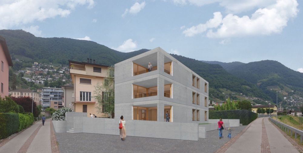 Modernes Apartment mit Terrassen in Gordola - Bild 1