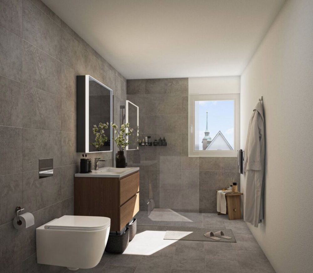 Grastal: Verkaufsstart der 1. Etappe - Dusche / WC