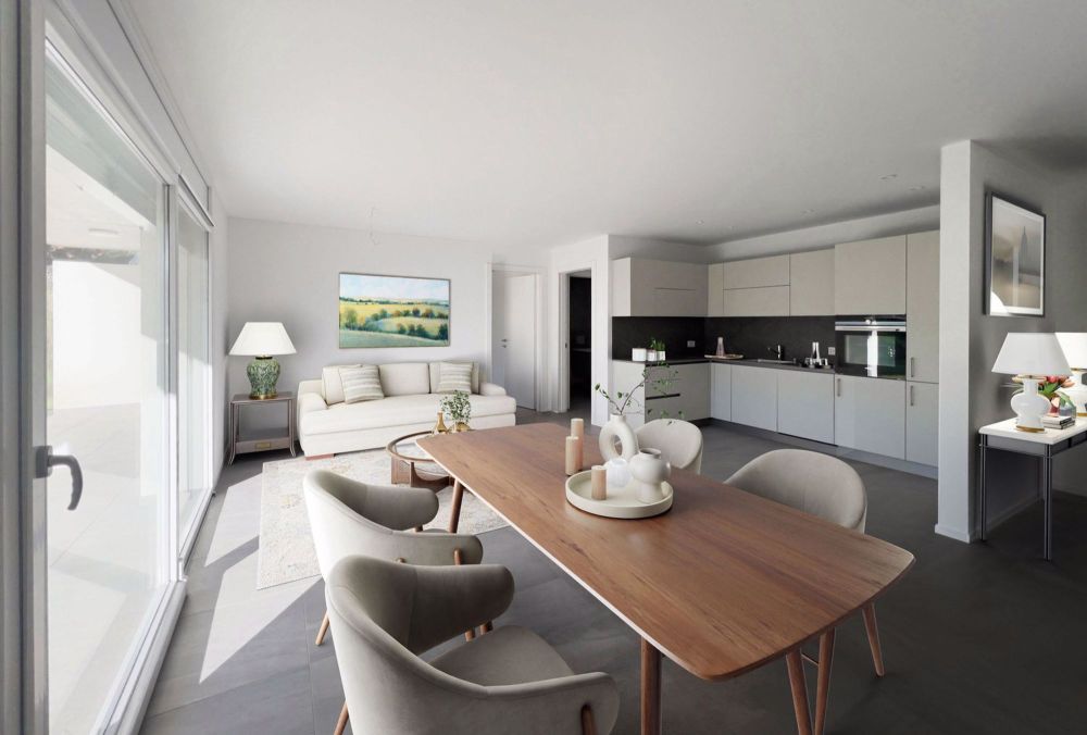 3,5 Zimmer mit großem Garten in Caslano - Bild 1