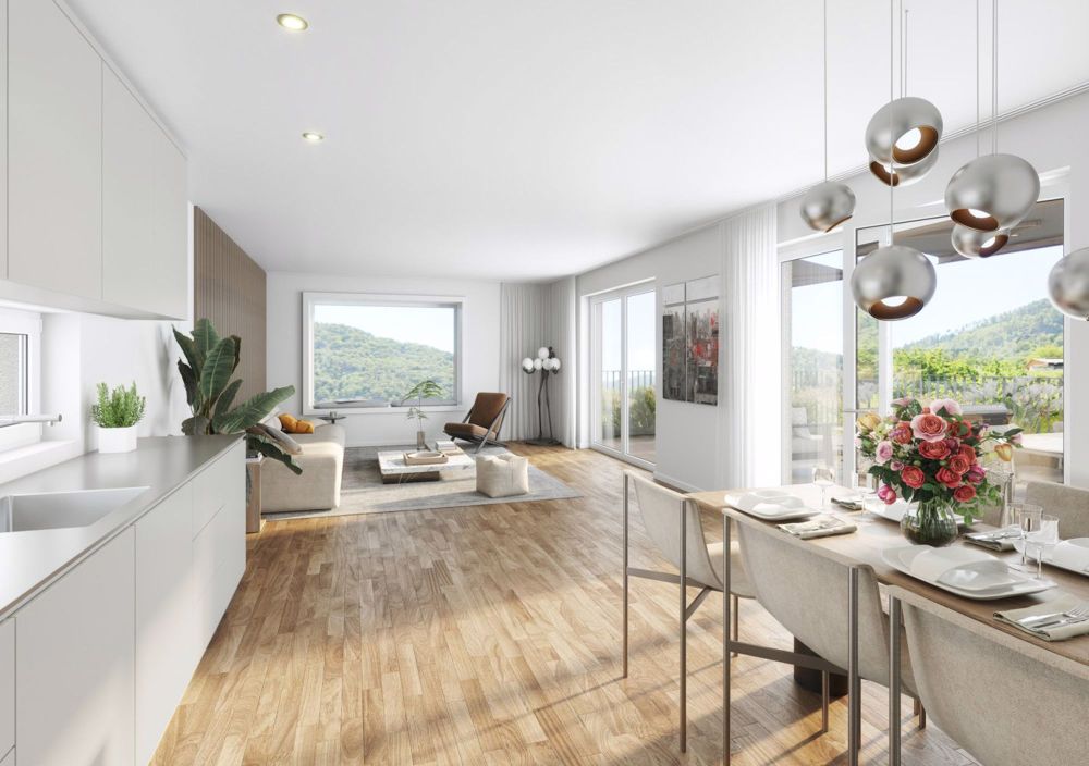 HELL UND MODERN AUF ZWEI GESCHOSSE UND MIT GROSSER TERRASSE WOHNEN / WOHNUNG BS7 - Bild 3