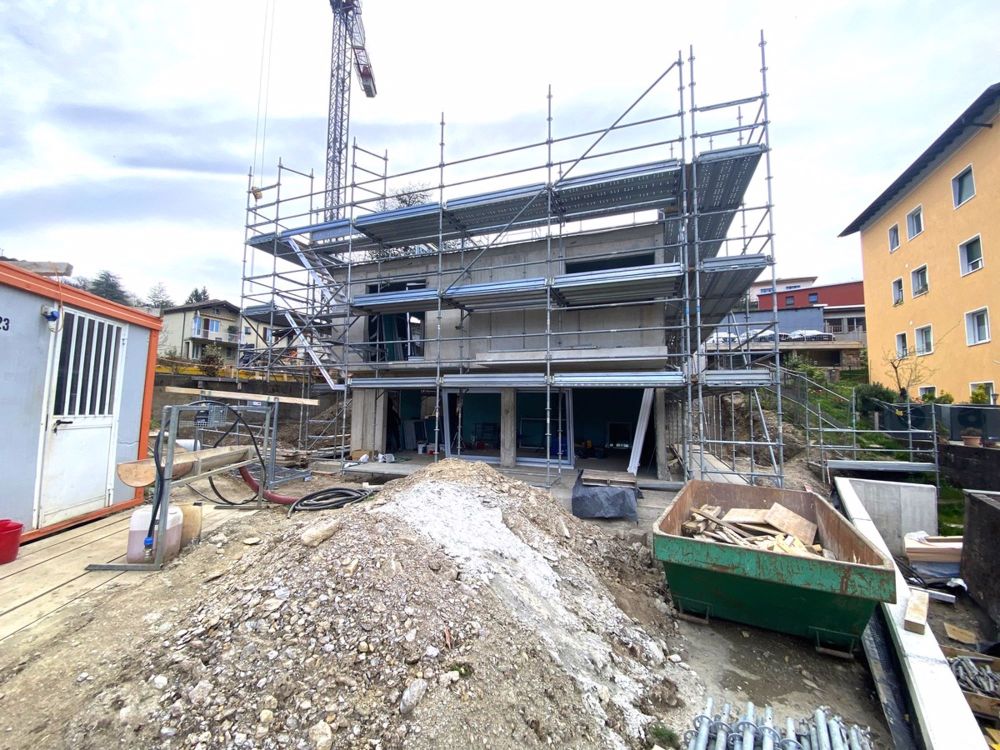 Casa 4,5 locali in costruzione in bifamiliare con giardino privato. - Bild 4