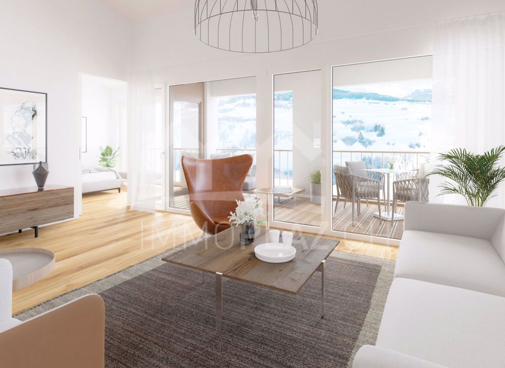 Neubau 3½ Zi.-Gartenwohnung in Cunter - Bild 1