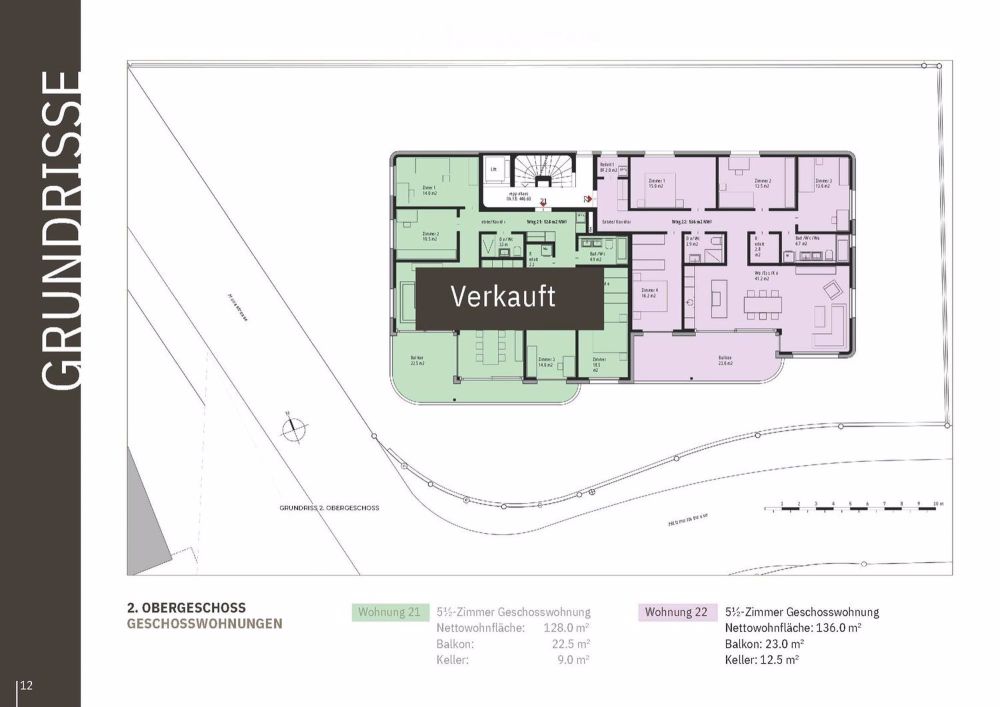 Moderne 5.5-Zimmer-Neubau-Wohnung in Niederrohrdorf - Bild 4