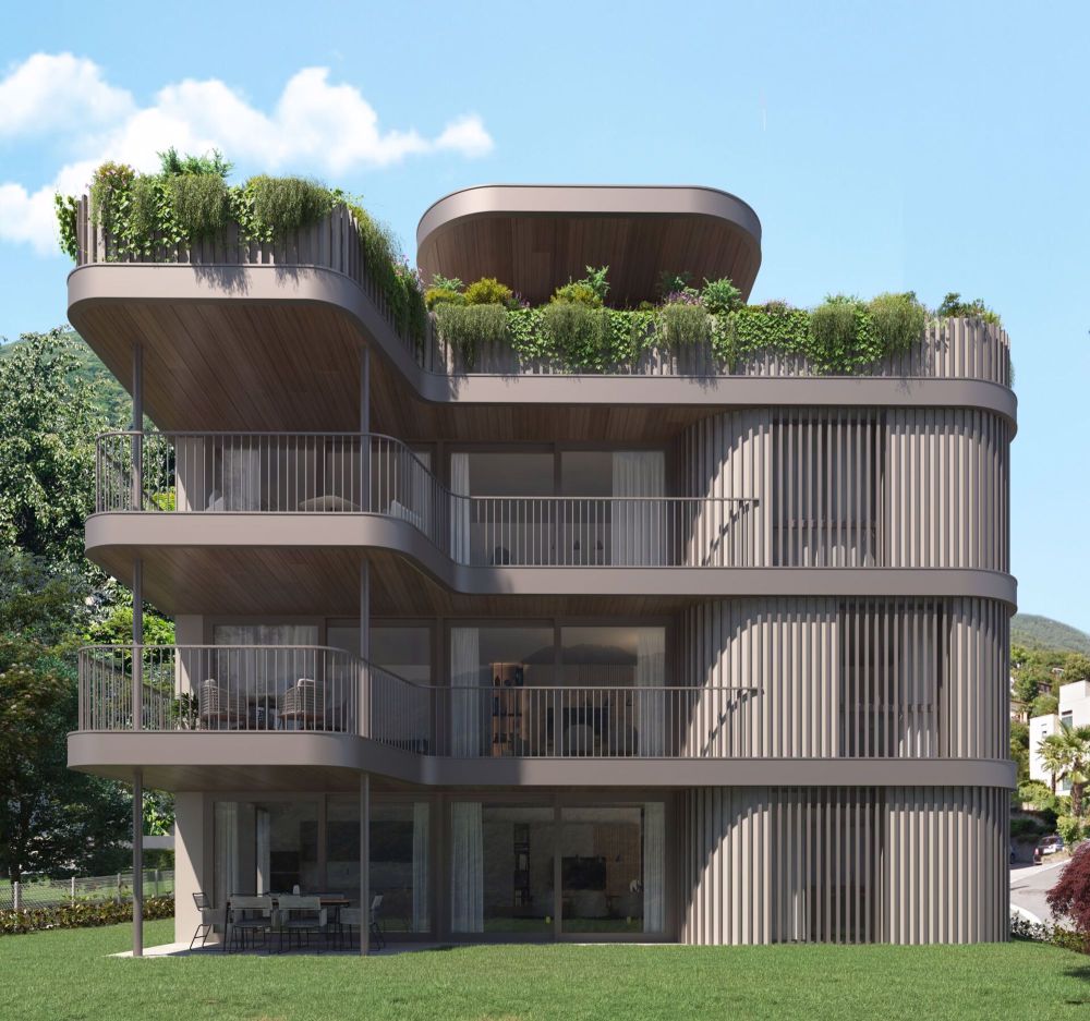 ZU VERKAUFEN IN MINUSIO - 3.5 ZIMMERWOHNUNG IN NEUBAU MIT PRIVATEM GARTEN - Bild 4