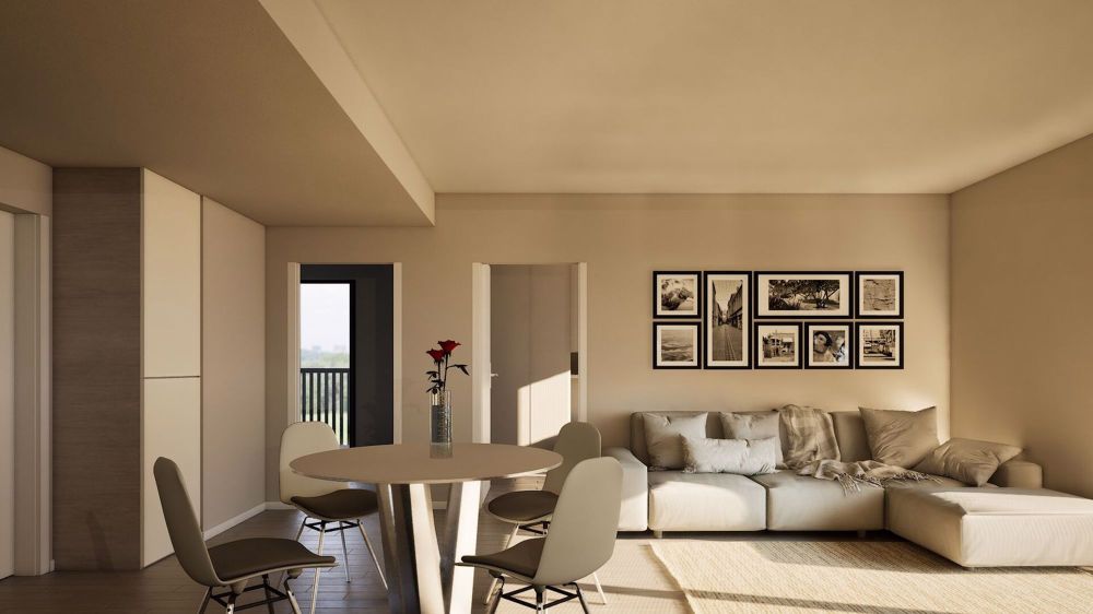 Wohnung 3.5 Zimmer mit Terrasse, Neubau PPP4 - Bild 2