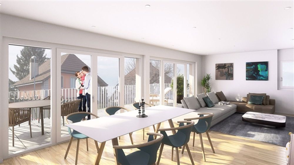 Payerne, zu verkaufen, 4.5 Zimmerwohnung, im 2. Stock + Balkon - Bild 5