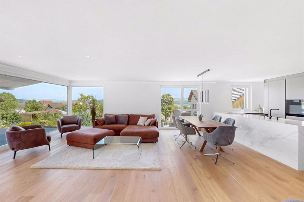 exklusives 5.5 Zi-Einfamilienhaus mit Lift, See- und Bergsicht, Photovoltaikanlage, LOXONE - Bild 6