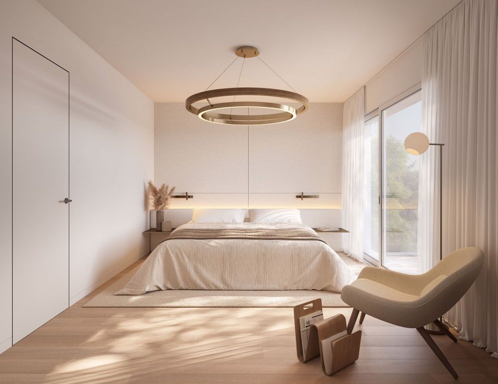 Les Jardins d'Eden N°25 | 2 villas de standing à Vandoeuvres - Chambre à coucher parentale