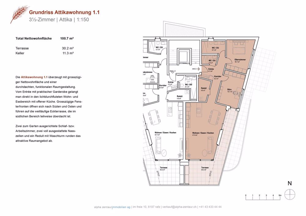 Müliacker Rafz - Gartenwohnung 1.1 - Bild 3