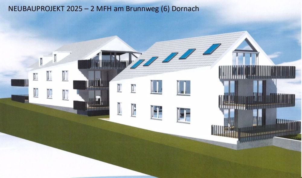 Neubau 1 Obergeschoss, hochwertig mit grosser Terrasse - Bild 2