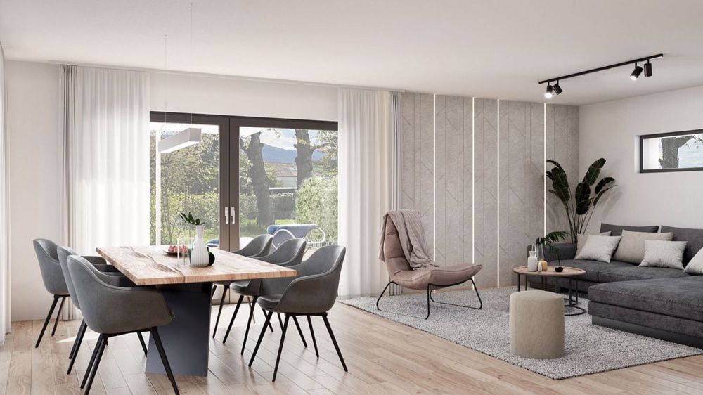 Magnifiques villas de 5.5 pièces avec beau terrain plat et vue dégagée - Bild 2