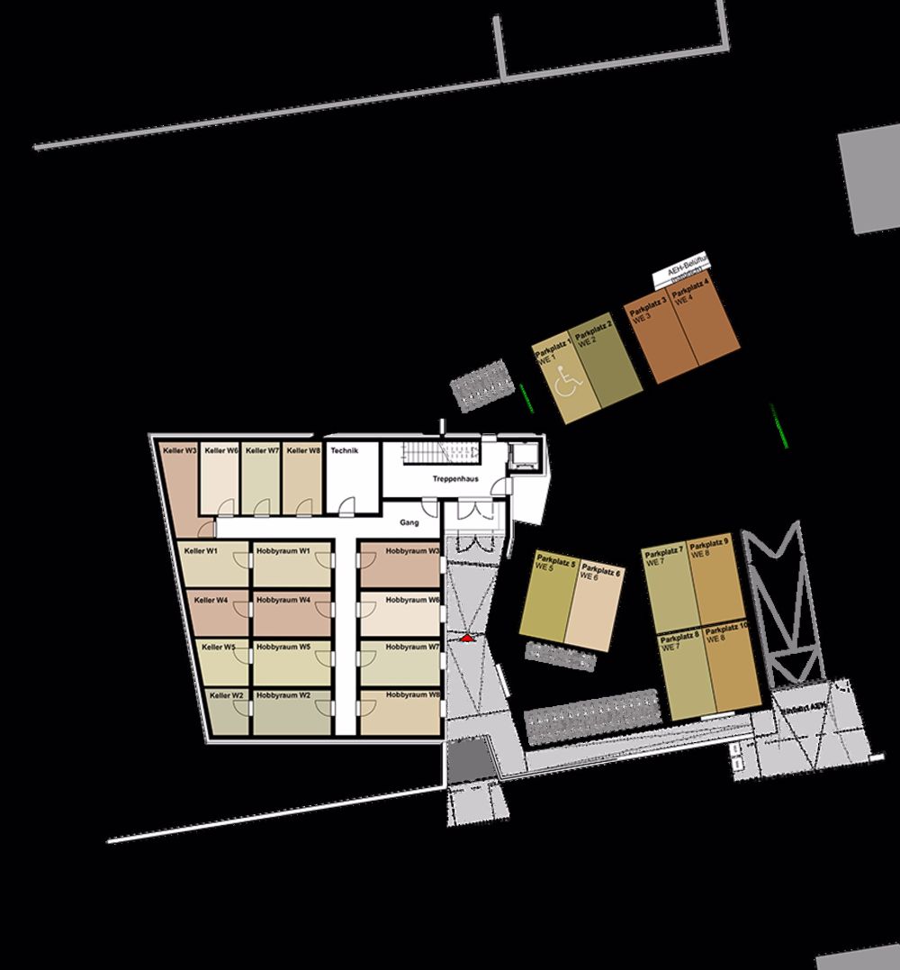 Exklusive Gartenwohnung mit hoher Energieeffizienz und unverbaubarer Aussicht. Neue Preise! - W1 - Bild 8