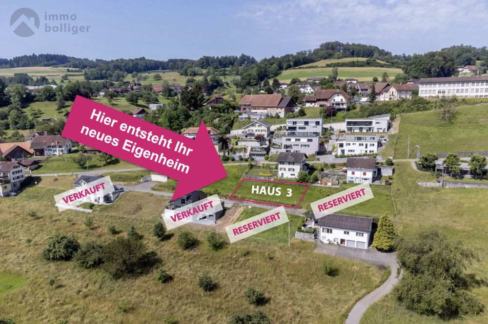 Baubewilligtes Neubauprojekt in ökologischer Holzbauweise - Titelbild