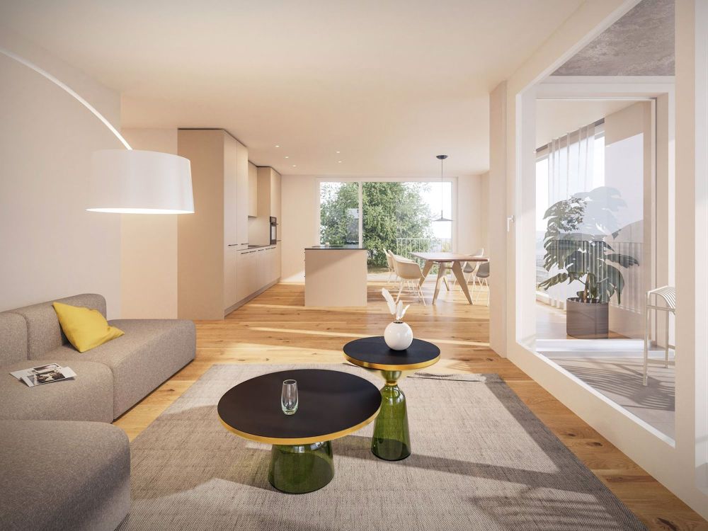 Neubau: Grosszügige 5.5 Zimmer Maisonette-Wohnung mit Garten - Bild 1
