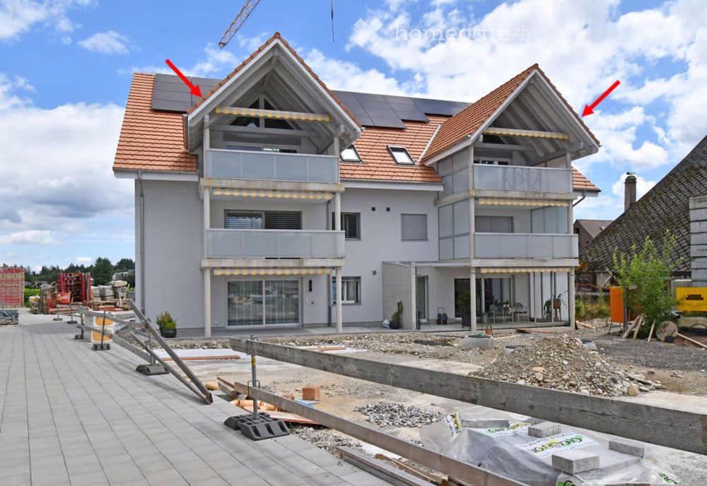 Wohnen mit Wohlfühlfaktor in Bützberg- Ausbau nach Käuferwunsch - Aussenbild