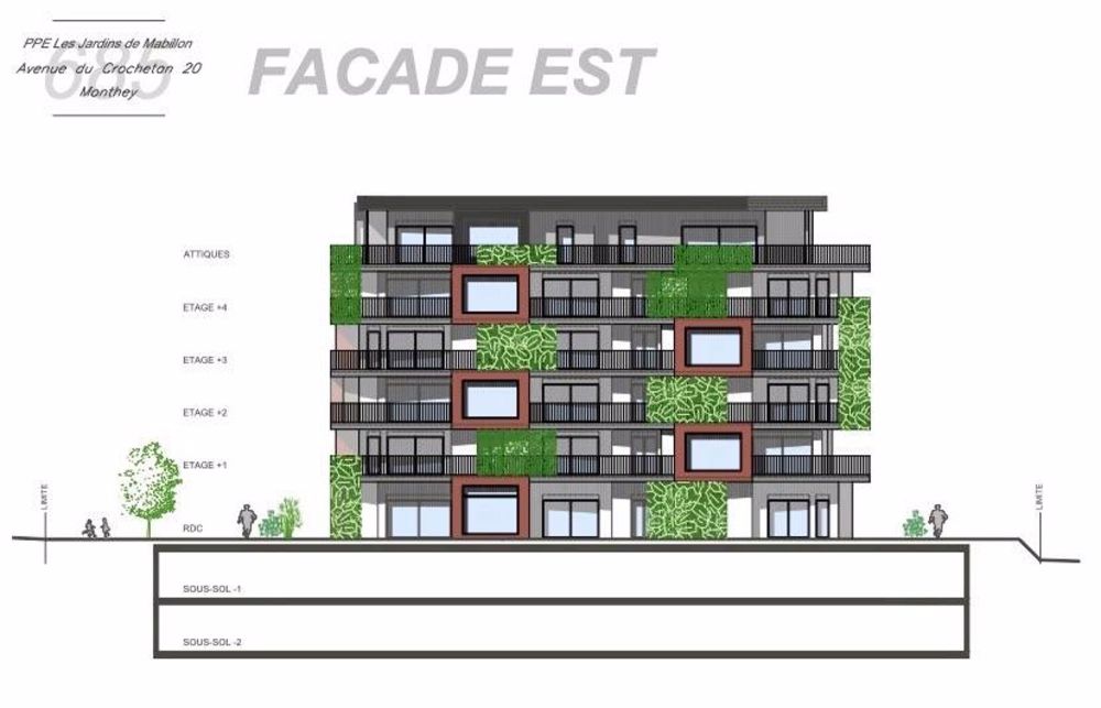 Minergie mit einem großen Balkon im Osten - Bild 11