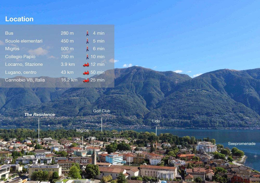 Exklusive 4.5-Zimmer-Attikawohnung mit Terrasse – Zweitwohnsitz in Ascona - Bild 1