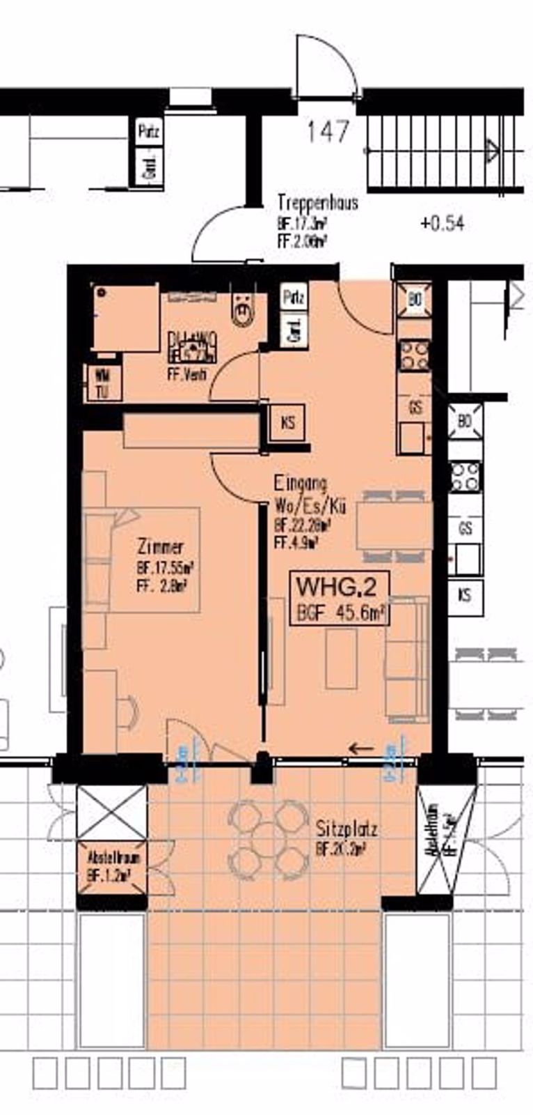 Erstvermietung von moderne 2.5-Zimmer-Neubau-Wohnungen an bester Lage in Wettingen - Bild 3
