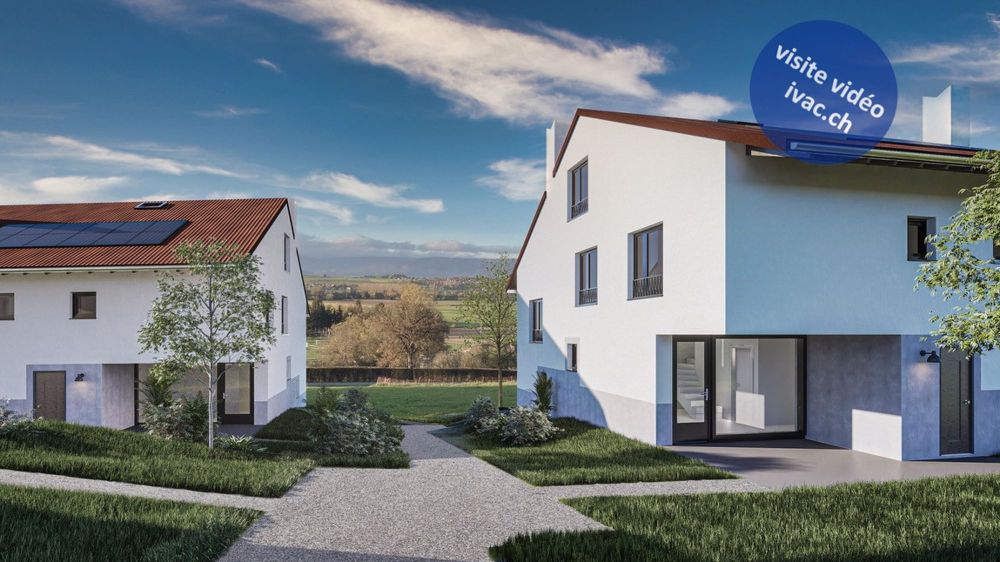 Triplex neufs de 6.5 pces avec jardin à Dompierre / FR - Bild 1