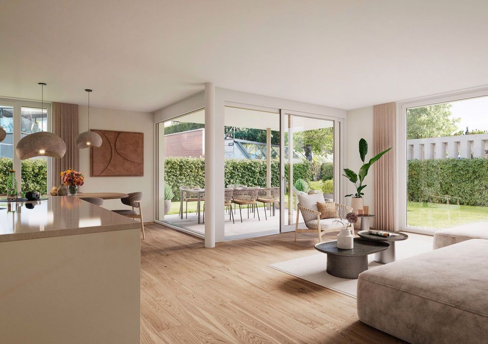 «Loonstrasse 6» - Ihre Wohnresidenz in Niederrohrdorf - Innenvisualisierung EG