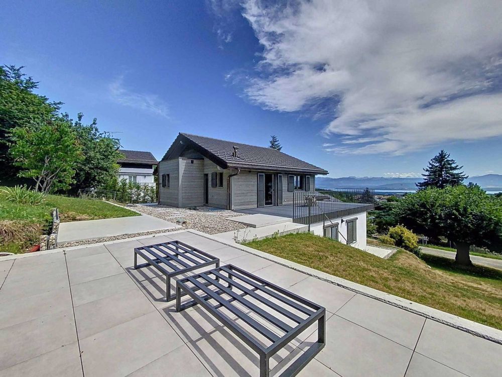 Magnifique Villa zeitgenössisch neu mit Panoramablick auf den See und die Alpen - Bild 2