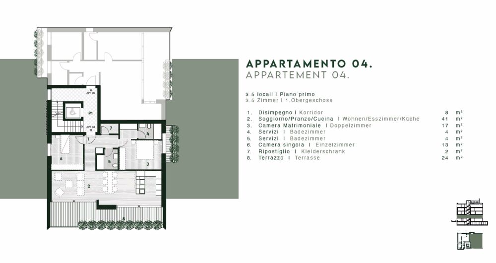 VENDESI A MINUSIO - APPARTAMENTO 3.5 LOCALI IN NUOVA RESIDENZA - Bild 8