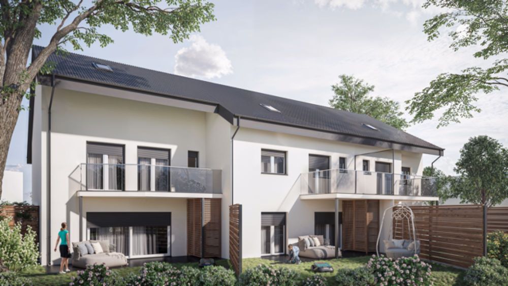 3-Reiheneinfamilienhäuser im Dorfkern - Bild 1