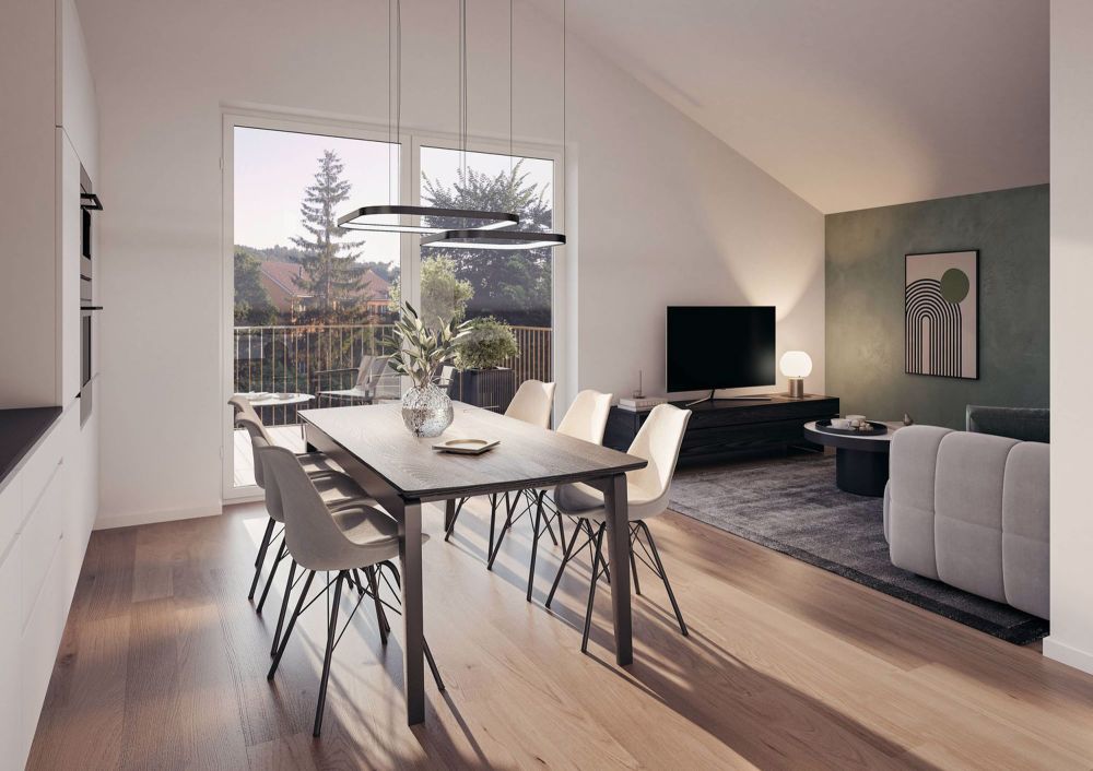 NEUBAU - grosszügige 3.5-Zimmerwohnung im Dachgeschoss - Bild 1