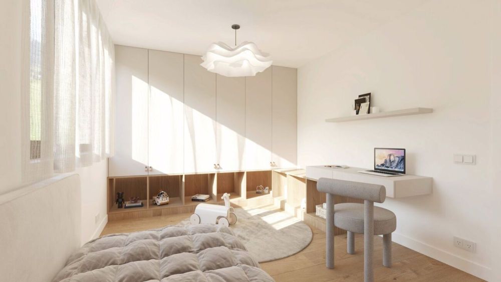 Neubauprojekt "Haselweg2" an erhöhter Lage in Muhen - Schlafzimmer