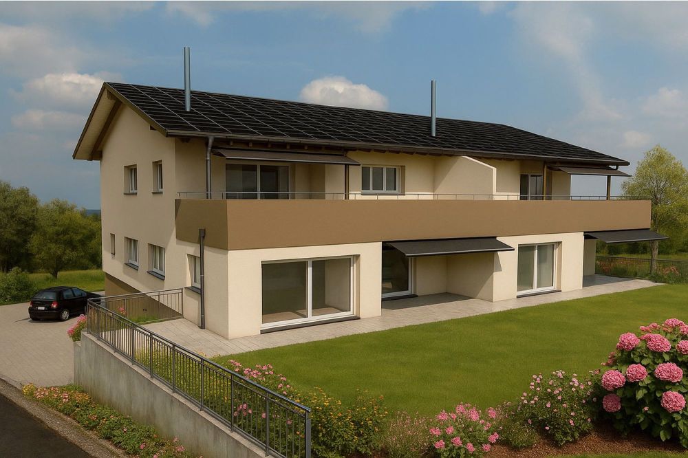 3.5 Zimmer Wohnung an zentraler Lage und doch im Grünen - Bild 1