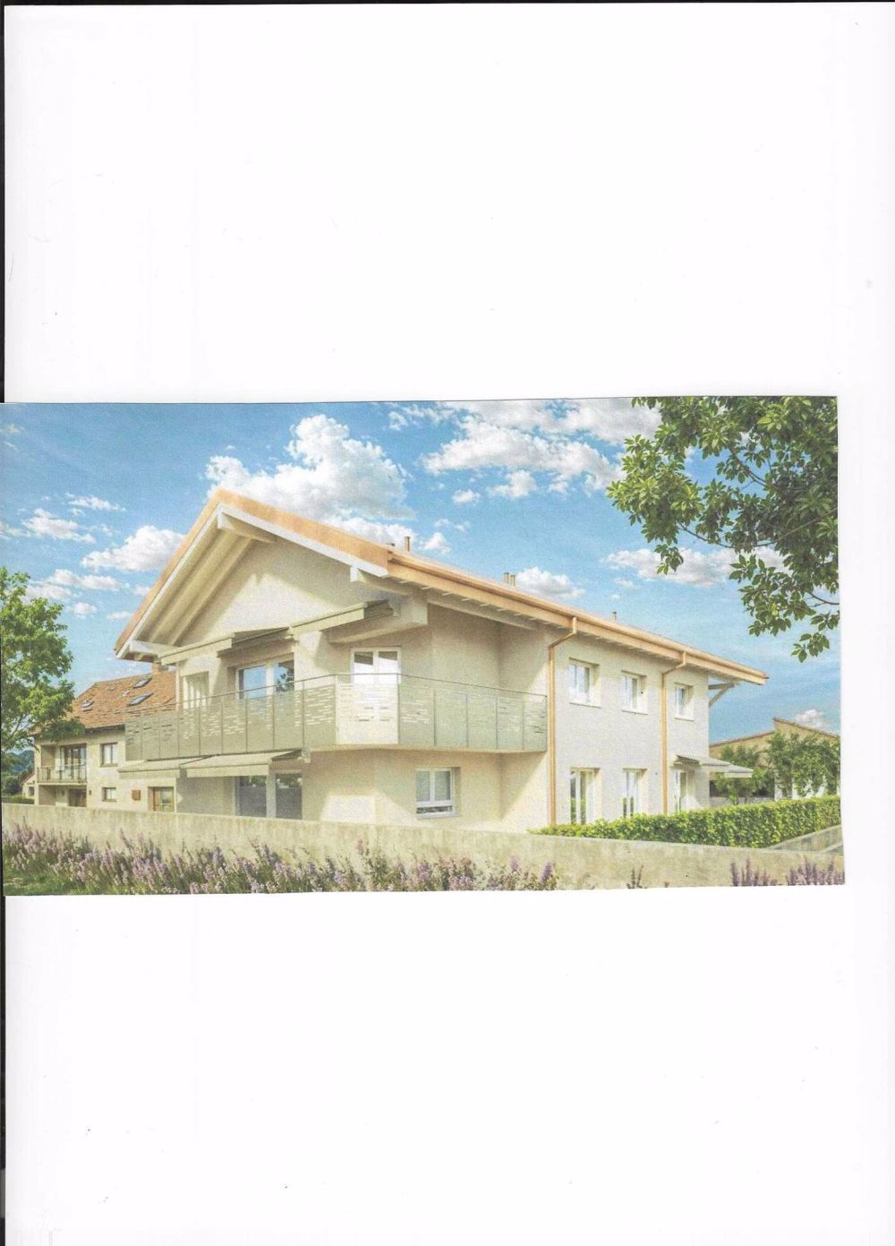 Neue 2,5-Zimmer-Wohnung mit Terrasse und Garten in Lavigny - Bild 2