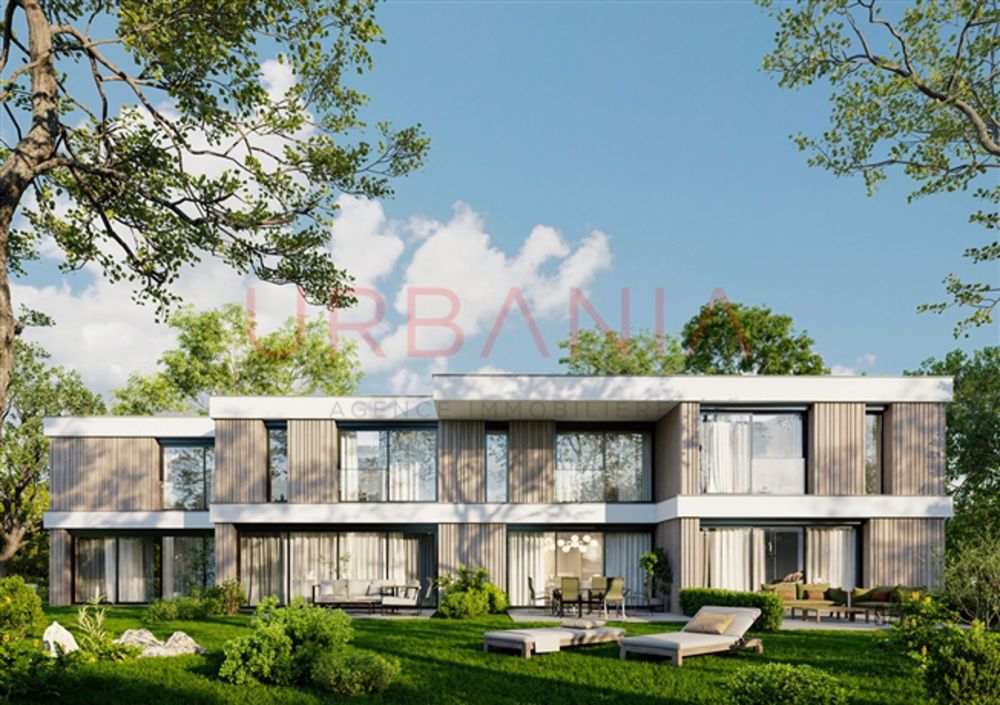 Projekt von vier angrenzenden Villen "Evaux Parc - Bild 1