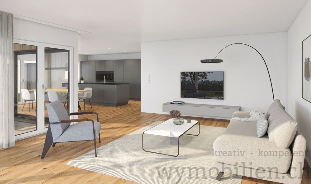 Wohntraum mit 4.5 Zimmer im 1. OG (Whg 522-3) - Baustart ist erfolgt! - Wohnbereich (Whg 1,3)