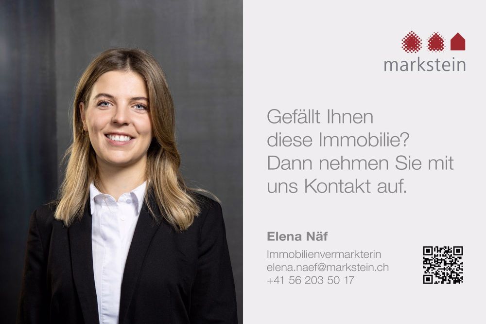 Modern Wohnen an ruhiger Lage - «Baldeggstrasse 31» Baden - Vermarkter Portrait Elena Näf.jpg