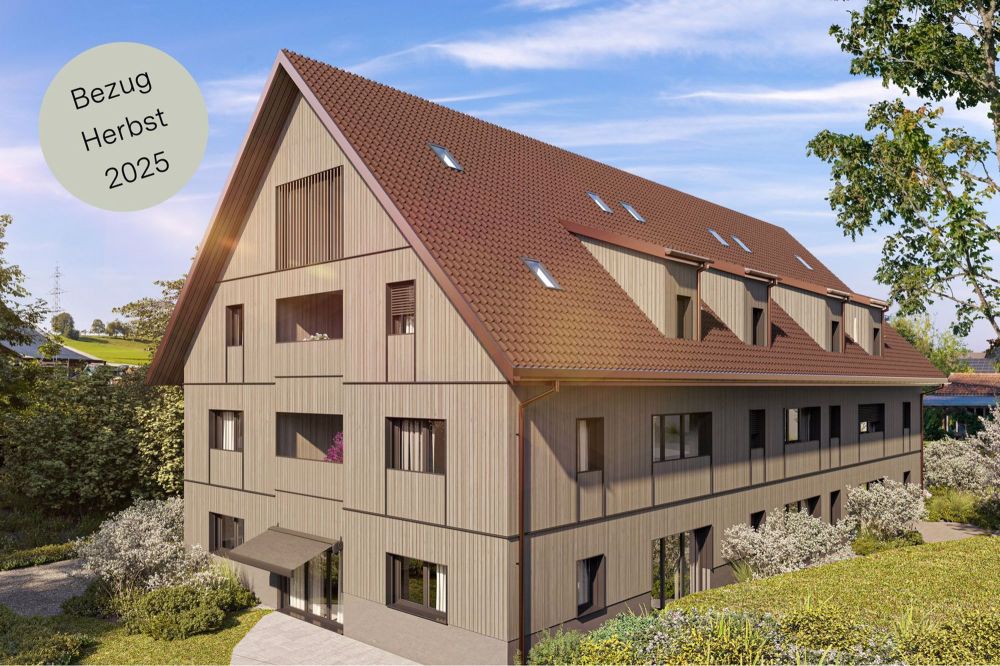 Gartenwohnung mit grosszügigem Sitzplatz - Walde Immobilien AG