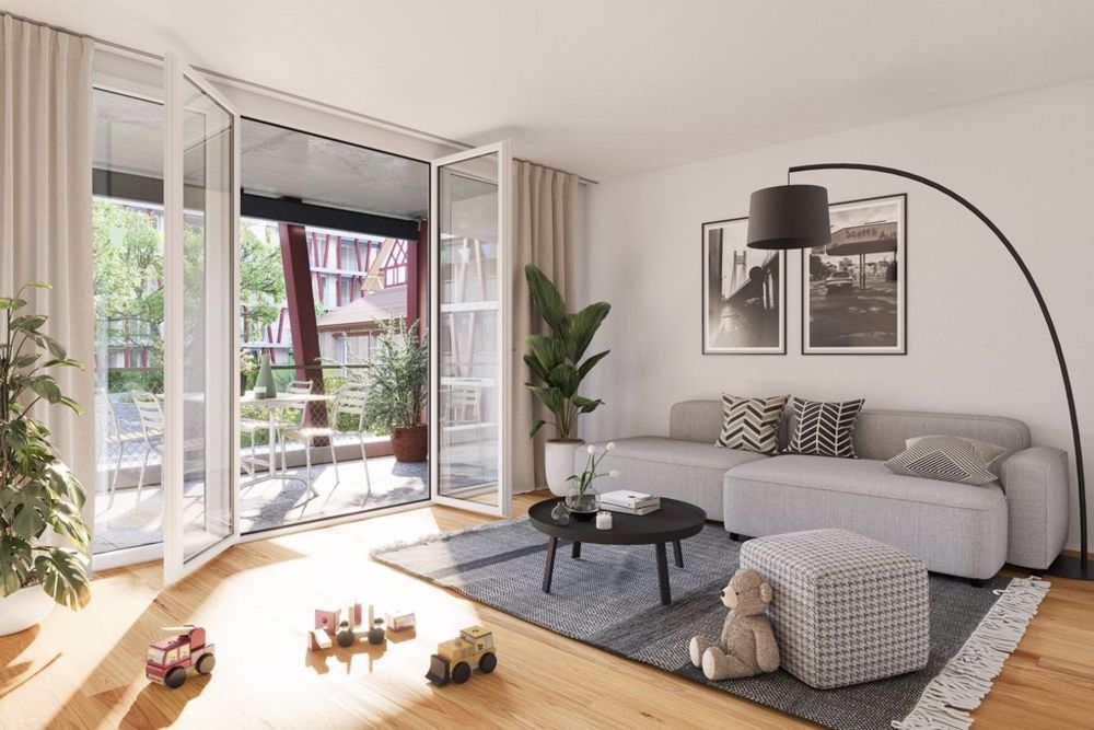 Moderne 3.5-Zimmerwohnung im Neubau Mikado Mühli Killwangen - 221207_Wohnen_Haus-A-C.jpg