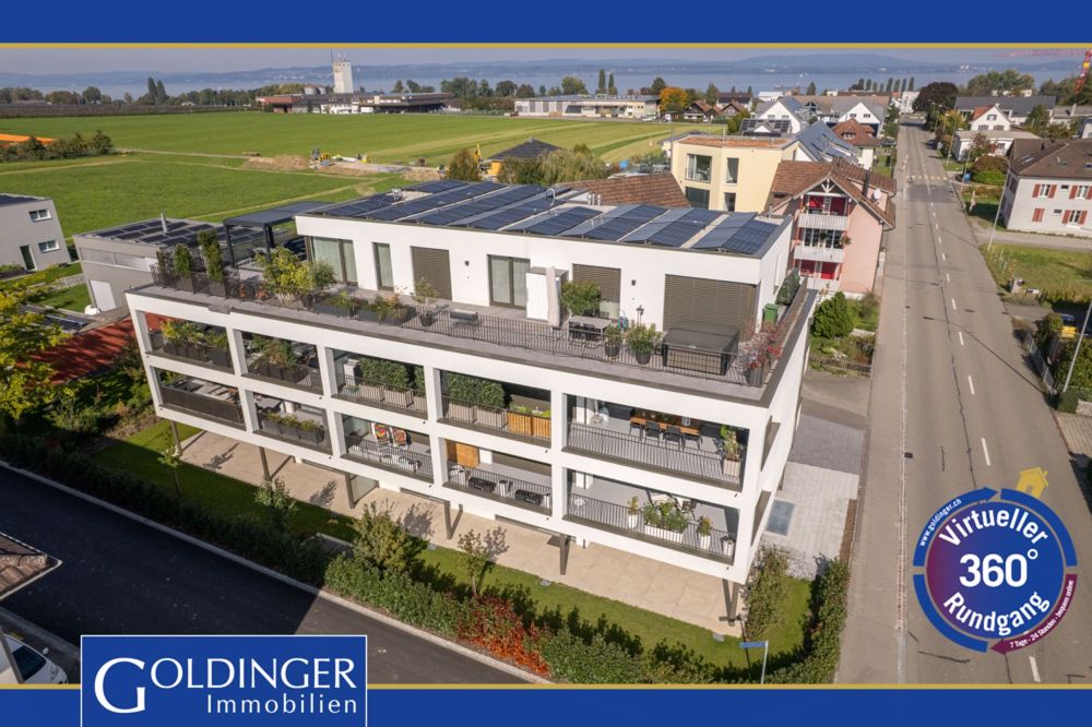 Exklusive Neubauwohnung mit grossem Garten und hochwertigem Ausbau - Bild 1