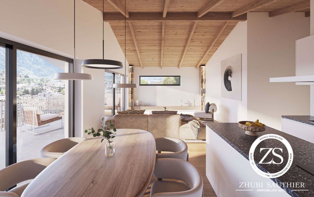 Dachgeschoss von 4.5 Zimmern - Residenz "Les Combes" App. 04 - Bild 2