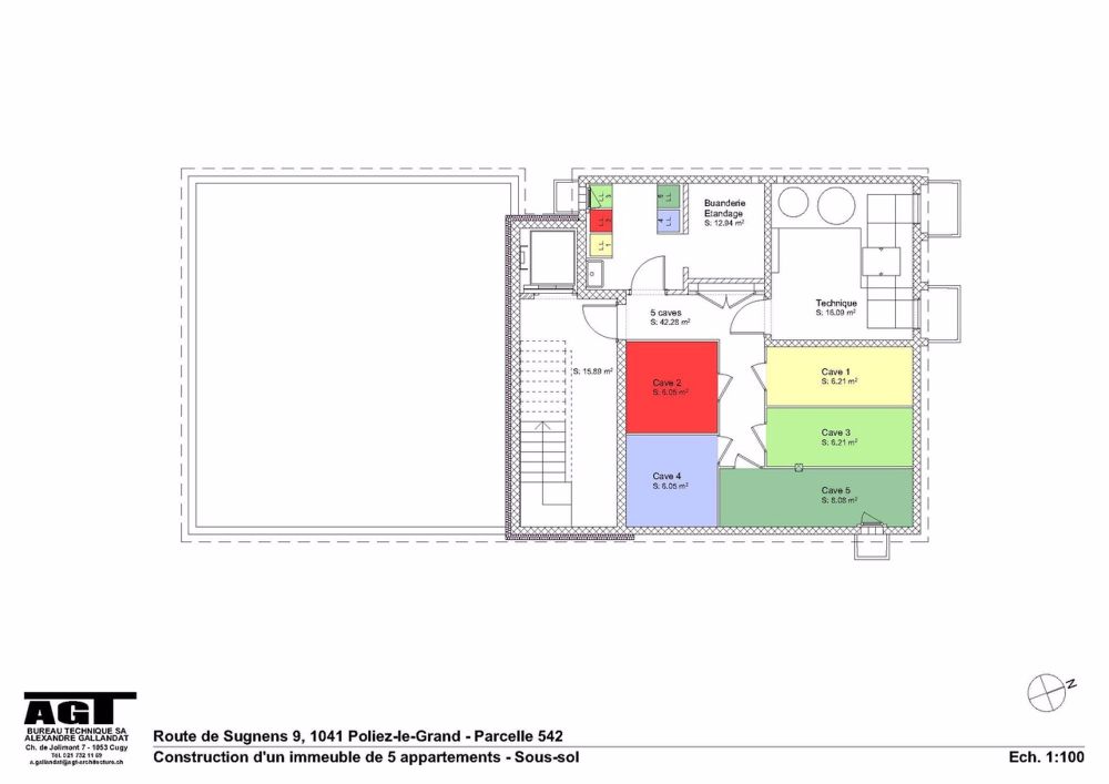 Poliez-le-Grand in 5 Minuten von Echallens, 5 Apartments in PPE - Bild 5